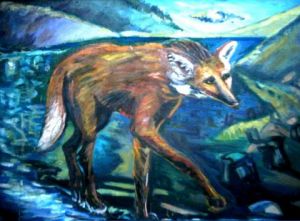 Voir le détail de cette oeuvre: Brésilienne loup en voie de disparition